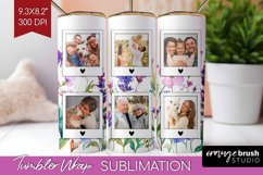 Wildflowers Photo Tumbler PNG - Floral Picture Tumbler Wrap Product Image 1