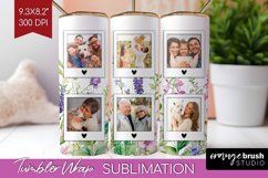 Wildflowers Photo Tumbler PNG - Floral Picture Tumbler Wrap Product Image 1