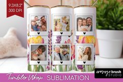 Wildflowers Photo Tumbler PNG - Floral Picture Tumbler Wrap Product Image 1