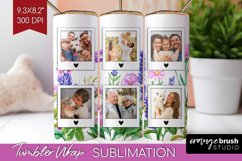 Wildflowers Photo Tumbler PNG - Floral Picture Tumbler Wrap Product Image 1