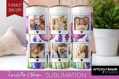 Wildflowers Photo Tumbler PNG - Floral Picture Tumbler Wrap Product Image 1