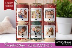 Christmas Photo Tumbler PNG - Christmas Tree Picture Tumbler Product Image 1