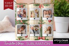 Christmas Photo Tumbler PNG - Christmas Tree Picture Tumbler Product Image 1