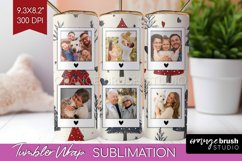 Christmas Photo Tumbler PNG - Christmas Tree Picture Tumbler Product Image 1