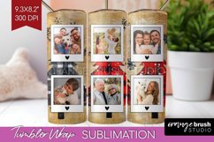 Christmas Photo Tumbler PNG - Christmas Tree Picture Tumbler Product Image 1
