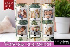 Christmas Photo Tumbler PNG - Christmas Tree Picture Tumbler Product Image 1