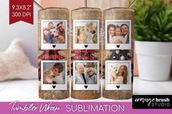 Christmas Photo Tumbler PNG - Christmas Tree Picture Tumbler Product Image 1