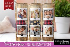 Christmas Photo Tumbler PNG - Christmas Tree Picture Tumbler Product Image 1