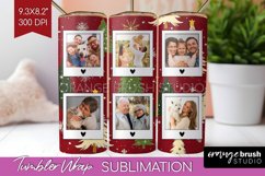 Christmas Photo Tumbler PNG - Christmas Tree Picture Tumbler Product Image 1