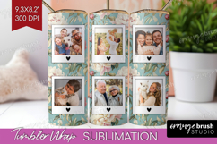 Floral Photo Tumbler PNG - Peony Flower Picture Tumbler Wrap Product Image 1