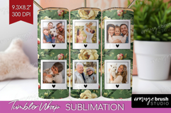 Floral Photo Tumbler PNG - Peony Flower Picture Tumbler Wrap Product Image 1