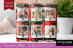 Floral Photo Tumbler PNG - Peony Flower Picture Tumbler Wrap Product Image 1