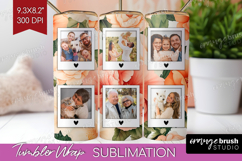 Floral Photo Tumbler PNG - Peony Flower Picture Tumbler Wrap Product Image 1