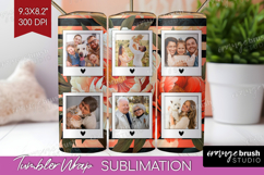 Floral Photo Tumbler PNG - Peony Flower Picture Tumbler Wrap Product Image 1