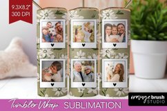 Flowers Photo Tumbler PNG - Vintage Floral Picture Tumbler Product Image 1
