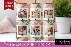 Flowers Photo Tumbler PNG - Vintage Floral Picture Tumbler Product Image 1