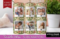 Flowers Photo Tumbler PNG - Vintage Floral Picture Tumbler Product Image 1