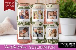 Flowers Photo Tumbler PNG - Vintage Floral Picture Tumbler Product Image 1
