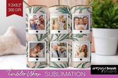 Flowers Photo Tumbler PNG - Vintage Floral Picture Tumbler Product Image 1