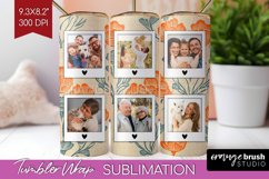 Flowers Photo Tumbler PNG - Vintage Floral Picture Tumbler Product Image 1