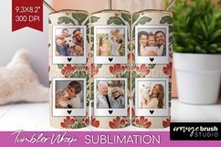 Flowers Photo Tumbler PNG - Vintage Floral Picture Tumbler Product Image 1