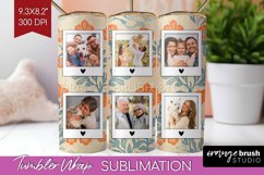 Flowers Photo Tumbler PNG - Vintage Floral Picture Tumbler Product Image 1