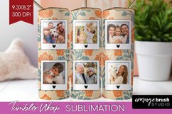 Flowers Photo Tumbler PNG - Vintage Floral Picture Tumbler Product Image 1