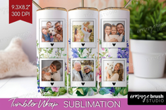 Wildflowers Photo Tumbler PNG - Summer Flowers Picture Wrap Product Image 1