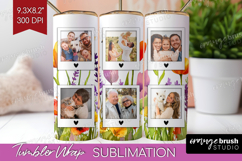 Wildflowers Photo Tumbler PNG - Summer Flowers Picture Wrap Product Image 1
