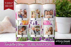 Wildflowers Photo Tumbler PNG - Summer Flowers Picture Wrap Product Image 1
