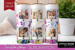 Wildflowers Photo Tumbler PNG - Summer Flowers Picture Wrap Product Image 1