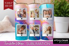 Alcohol Ink Photo Tumbler PNG - Marble Picture Tumbler Wrap Product Image 1