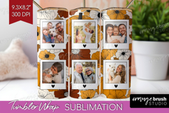 Pumpkun Photo Tumbler PNG - Fall Picture Tumbler Wrap Product Image 1