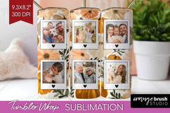 Pumpkun Photo Tumbler PNG - Fall Picture Tumbler Wrap Product Image 1