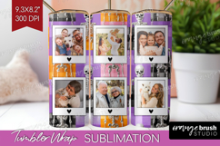 Halloween Photo Tumbler PNG - Spooky Picture Tumbler Wrap Product Image 1