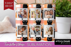 Halloween Photo Tumbler PNG - Spooky Picture Tumbler Wrap Product Image 1