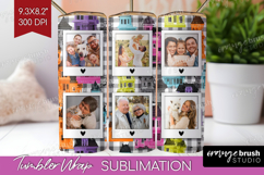 Halloween Photo Tumbler PNG - Spooky Picture Tumbler Wrap Product Image 1