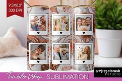 Rose Photo Tumbler PNG - Floral Picture Tumbler Wrap Product Image 1