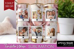 Rose Photo Tumbler PNG - Floral Picture Tumbler Wrap Product Image 1