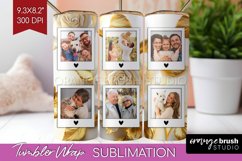 Rose Photo Tumbler PNG - Floral Picture Tumbler Wrap Product Image 1