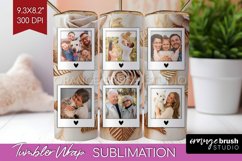 Rose Photo Tumbler PNG - Floral Picture Tumbler Wrap Product Image 1