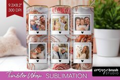 Rose Photo Tumbler PNG - Floral Picture Tumbler Wrap Product Image 1