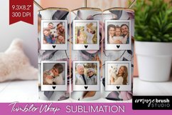 Rose Photo Tumbler PNG - Floral Picture Tumbler Wrap Product Image 1