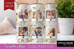 Rose Photo Tumbler PNG - Floral Picture Tumbler Wrap Product Image 1