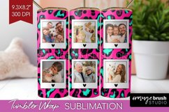 Leopard Print Photo Tumbler PNG - Animal Pattern Picture Product Image 1