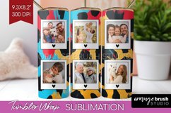 Leopard Print Photo Tumbler PNG - Animal Pattern Picture Product Image 1