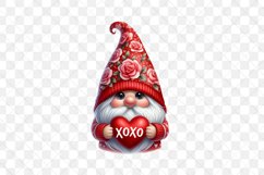 Valentines Gnomes Sublimation Clipart Product Image 3