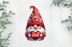 Valentines Gnomes Sublimation Clipart Product Image 1