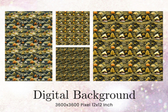 Mountain View Backgroud Wallpaper Pattern Digital Paper Product Image 1