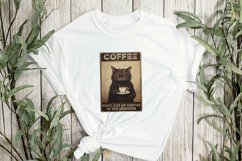 Vintage Black Cat Sublimation Clipart Product Image 2